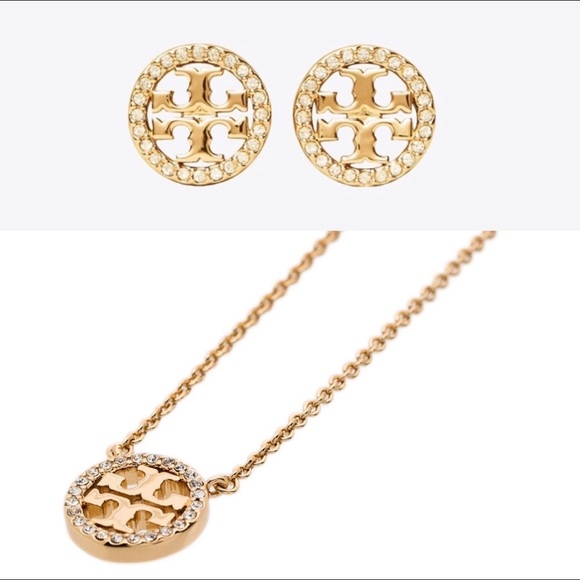 Tory Burch Jewelry - Tory Burch Earrings and Necklace Set